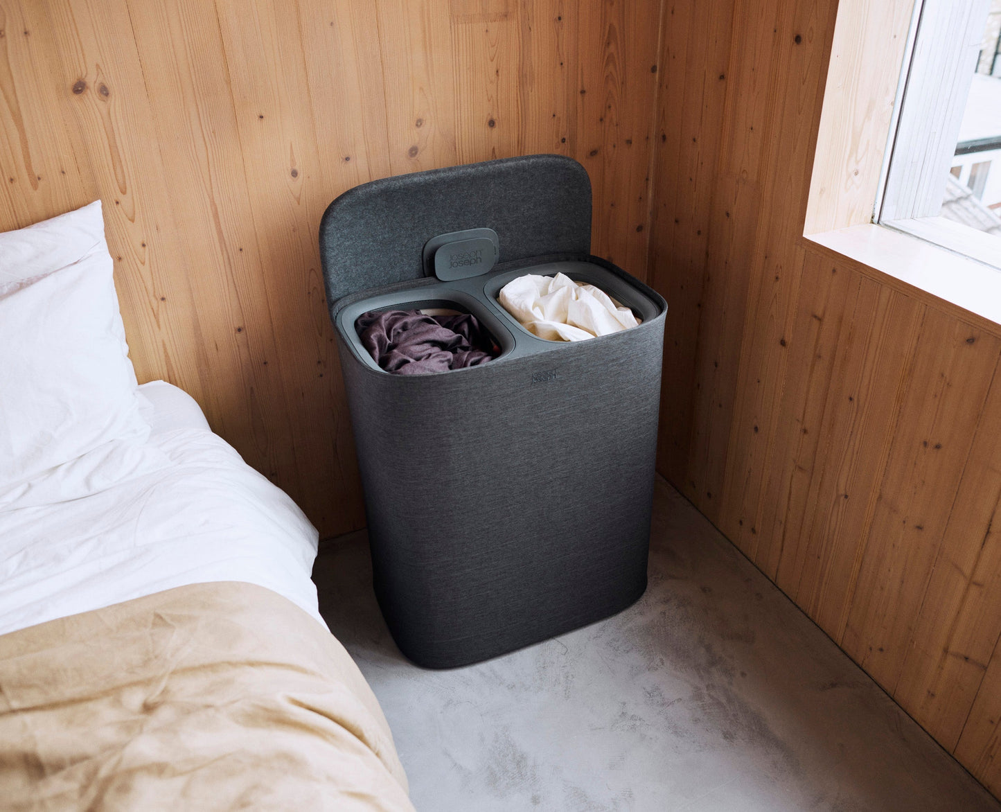 Tota 2 90L Forest Gray Laundry Separation Basket