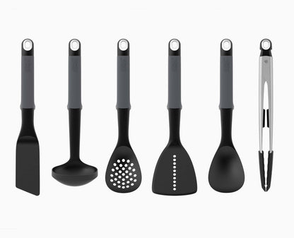 [half-width] Elevate 6-piece Utensils Carousel Set with Tongs - 10151 - Image 5