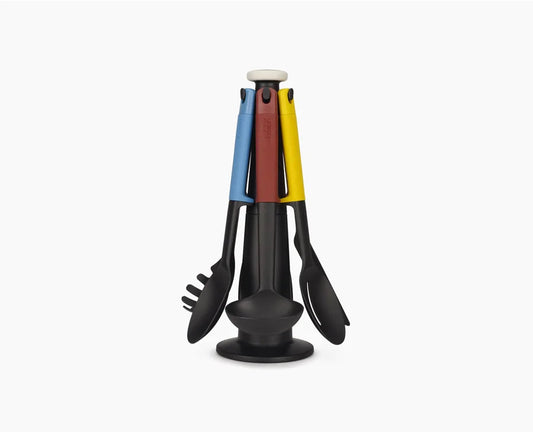 [hidden] Elevate™ 6-piece Utensil Set with Storage Stand - 10544 - Image 1