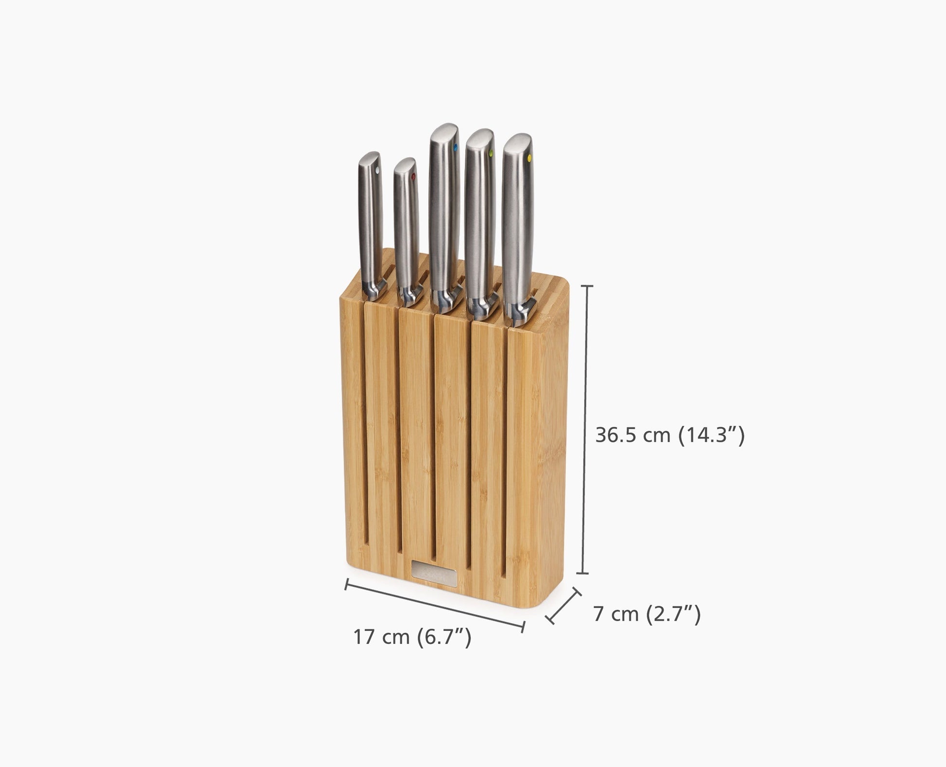 [half-width] 2-piece Bamboo Chopping Board & Knives Set - Image 9