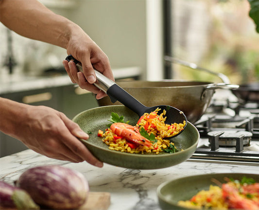 [hidden] [lifestyle] Elevate™ Silicone Solid Spoon - 10571 - Image 2