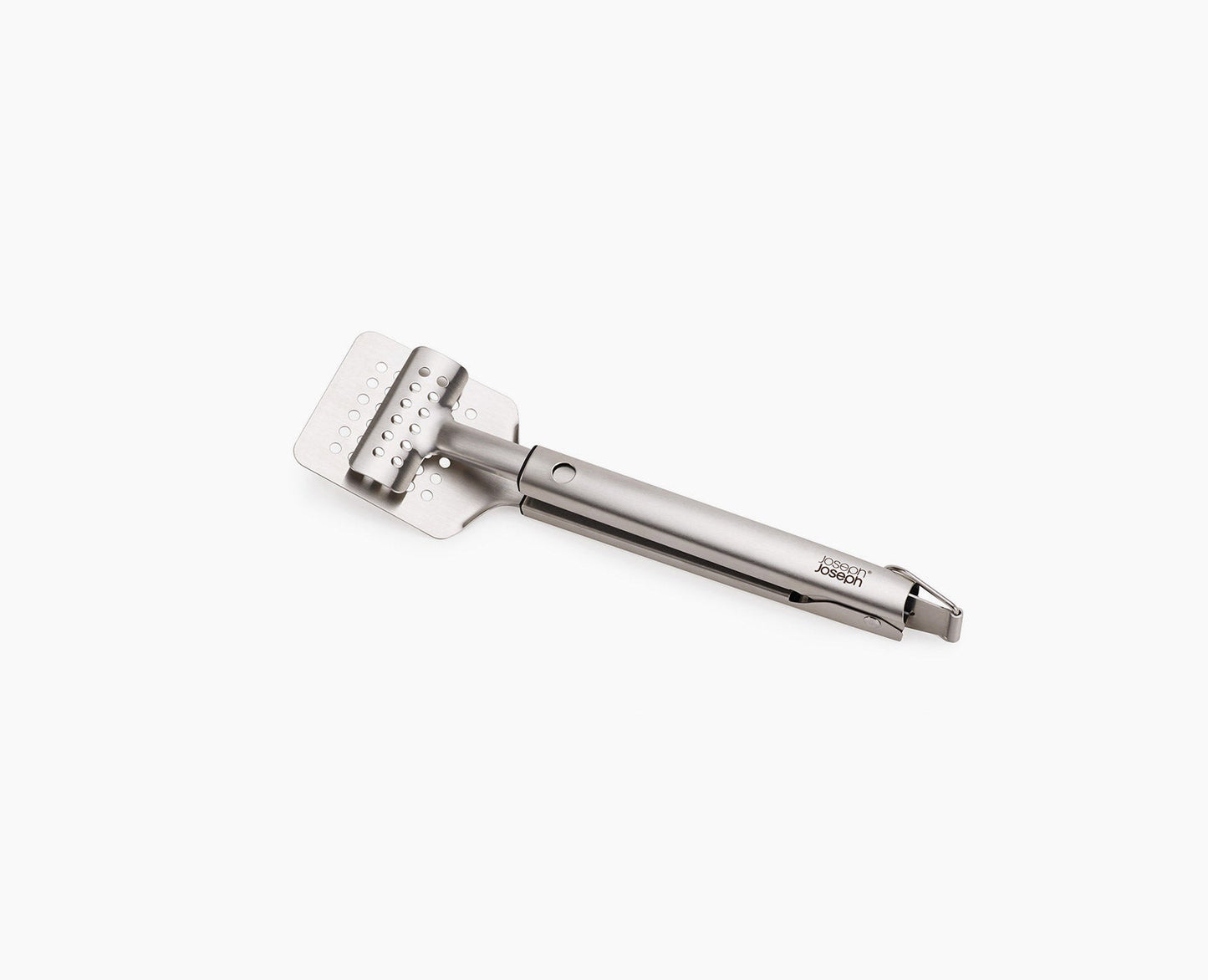 [hidden] [lifestyle] GrillOut Stainless-Steel BBQ Turner Tongs with Extending Handle