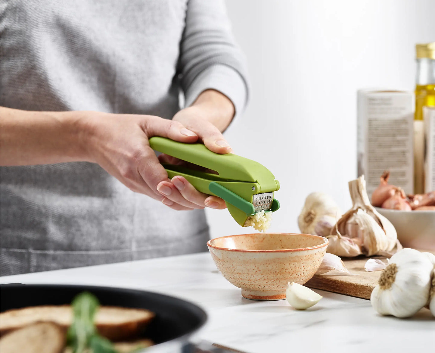 CleanForce™ Garlic Press - 20179 - Image 3