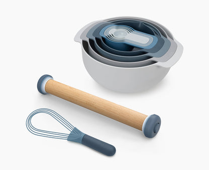 [hidden] 3-piece Blue Baking Bundle Set - Image 1