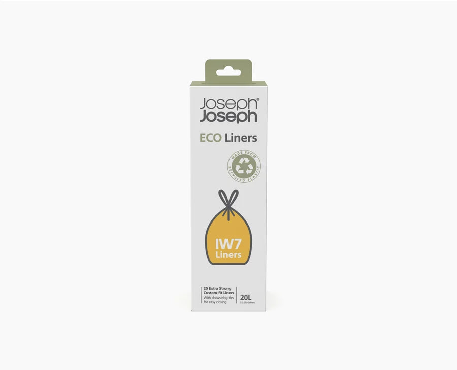 [hidden] IW7 Custom-fit 20 Eco Bin Liners - 30135 - Image 1IW7 Custom-fit 20 Eco Bin Liners - 30135 - Image