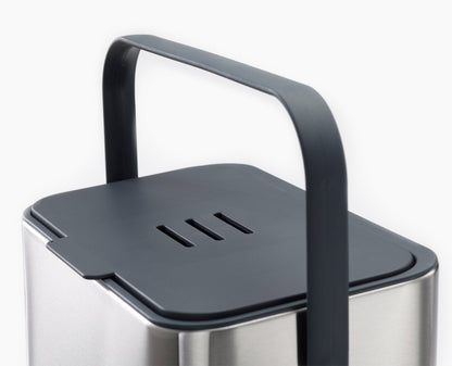 [half-width] Collect™ 4L Stainless-steel Food Waste Caddy Starter Set