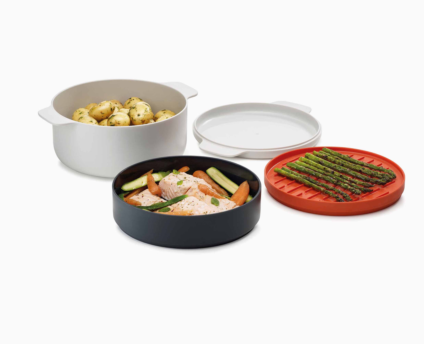 [half-width] M-Cuisine 4-piece Microwave Cooking Set - 45001 - Image 7