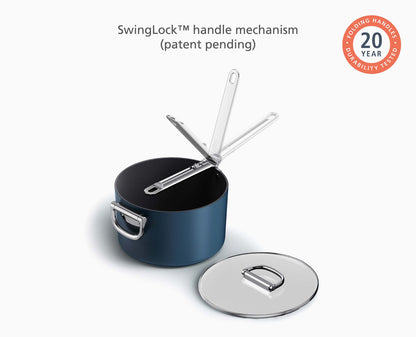 [half-width] Space™ Non-stick 3-piece Saucepan Set - 45049 - Image 6