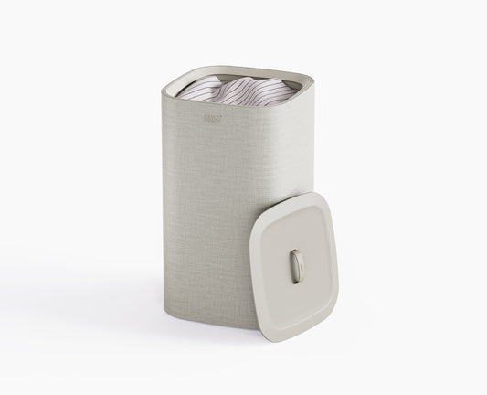 [hidden] Tota One 60L Ecru Laundry Separation Basket