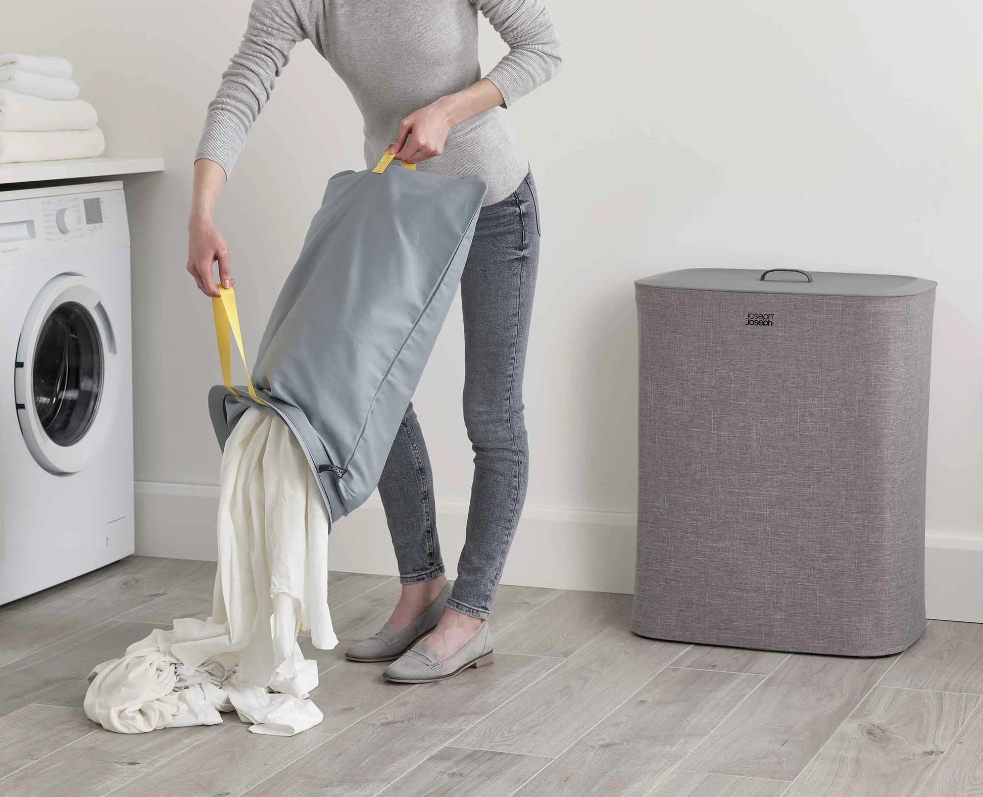 [half-width] Tota 90L Laundry Separation Basket - 50003 - Image 6