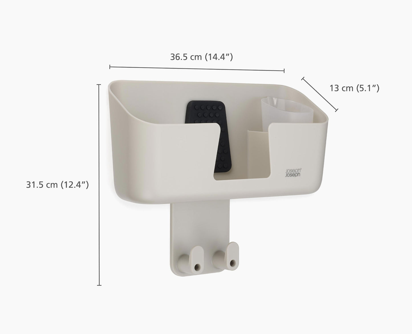 [half-width] IronHub™ Wall-mounted Iron Storage Caddy - 50043 - DIMS