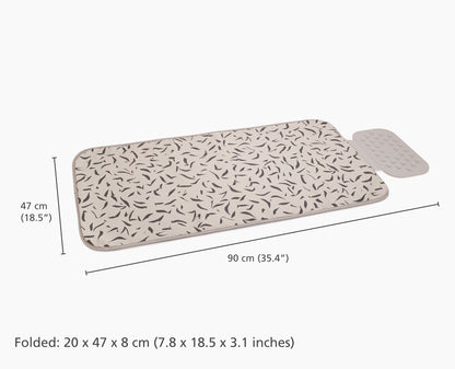 [half-width] Swift™ Table-top Ecru Ironing Mat - 50054 - Image 5