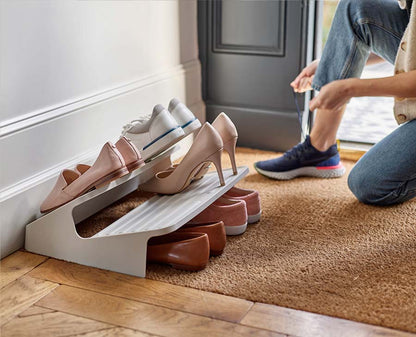 [hidden] [lifestyle] Shoe-In™ Large Space-saving Shoe Rack - 55002 - Image 2