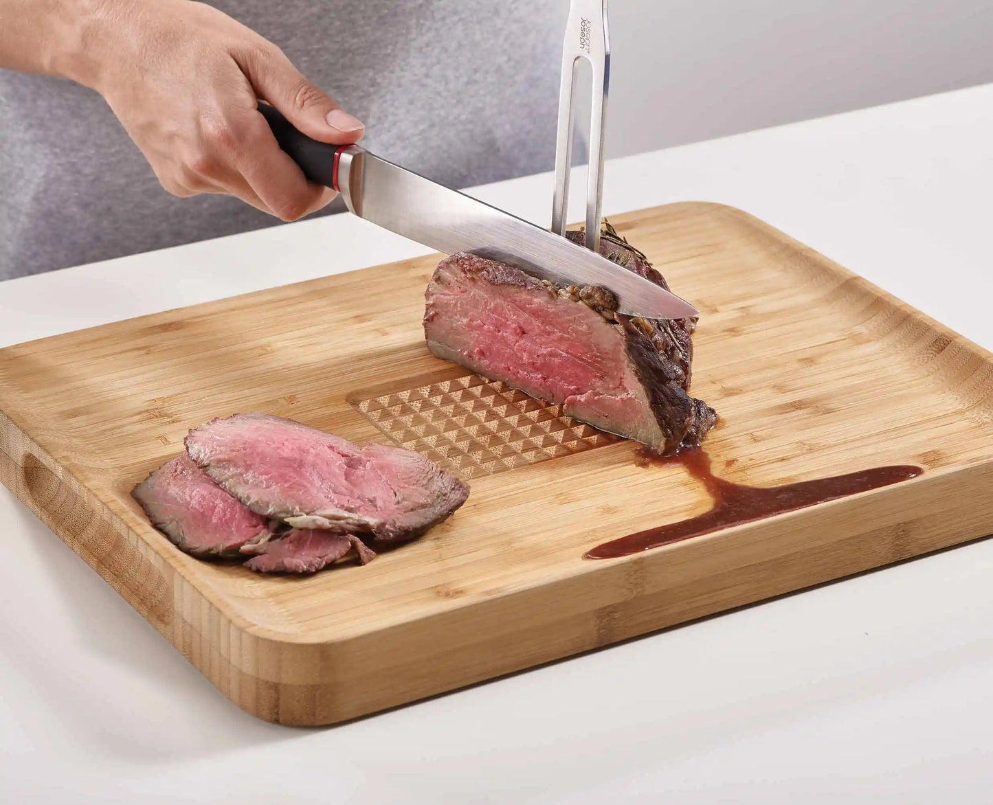 Cut&Carve™ Bamboo Chopping Board - 60142 - Image 3
