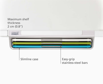 [half-width] Folio™ Slim 3-piece Under-shelf Chopping Board Set - 60199 - INFO