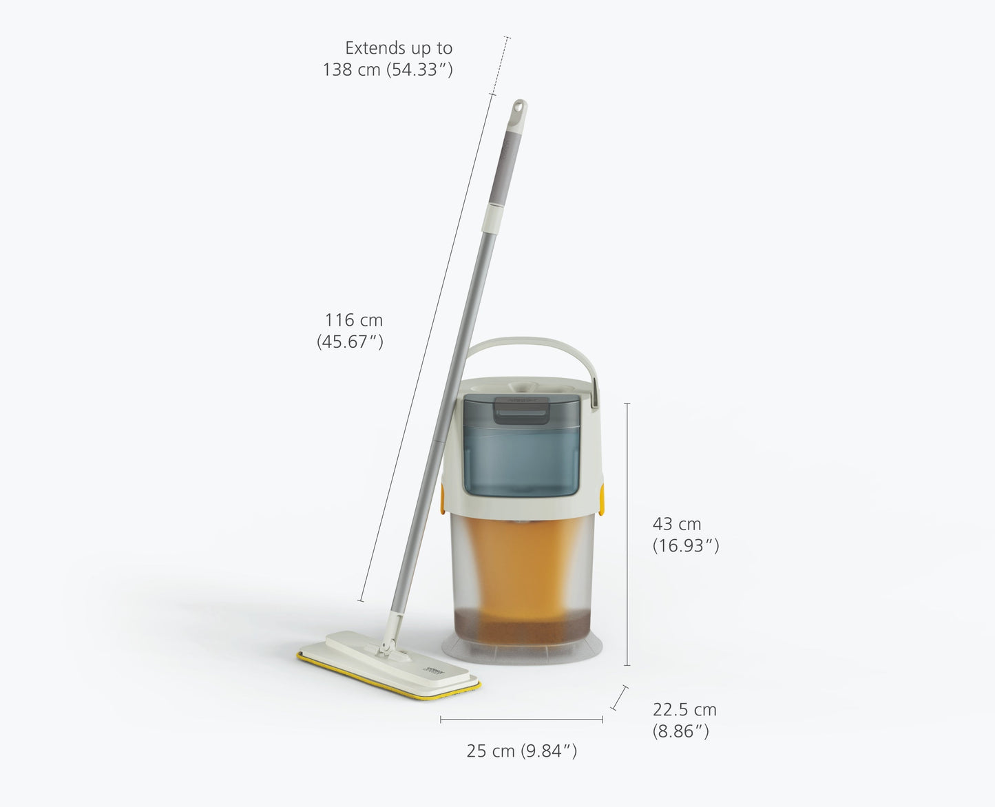 [half-width] UltraClean Microfibre Floor Mop Cleaning System (6500002)