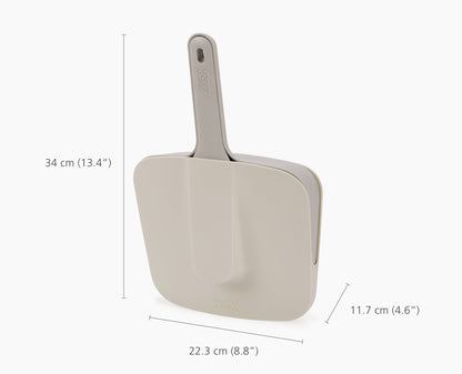 [half-width] CleanTech Wall-Mounted Dustpan & Brush Set