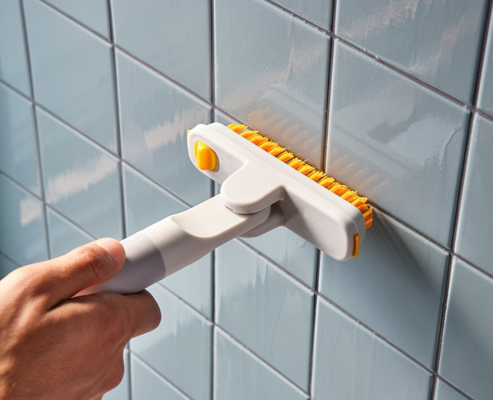 [half-width] CleanTech 2-in-1 Tile Scrubber Tool