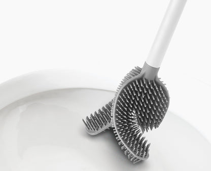 [half-width] Flex™ 360 Gloss White Toilet Brush