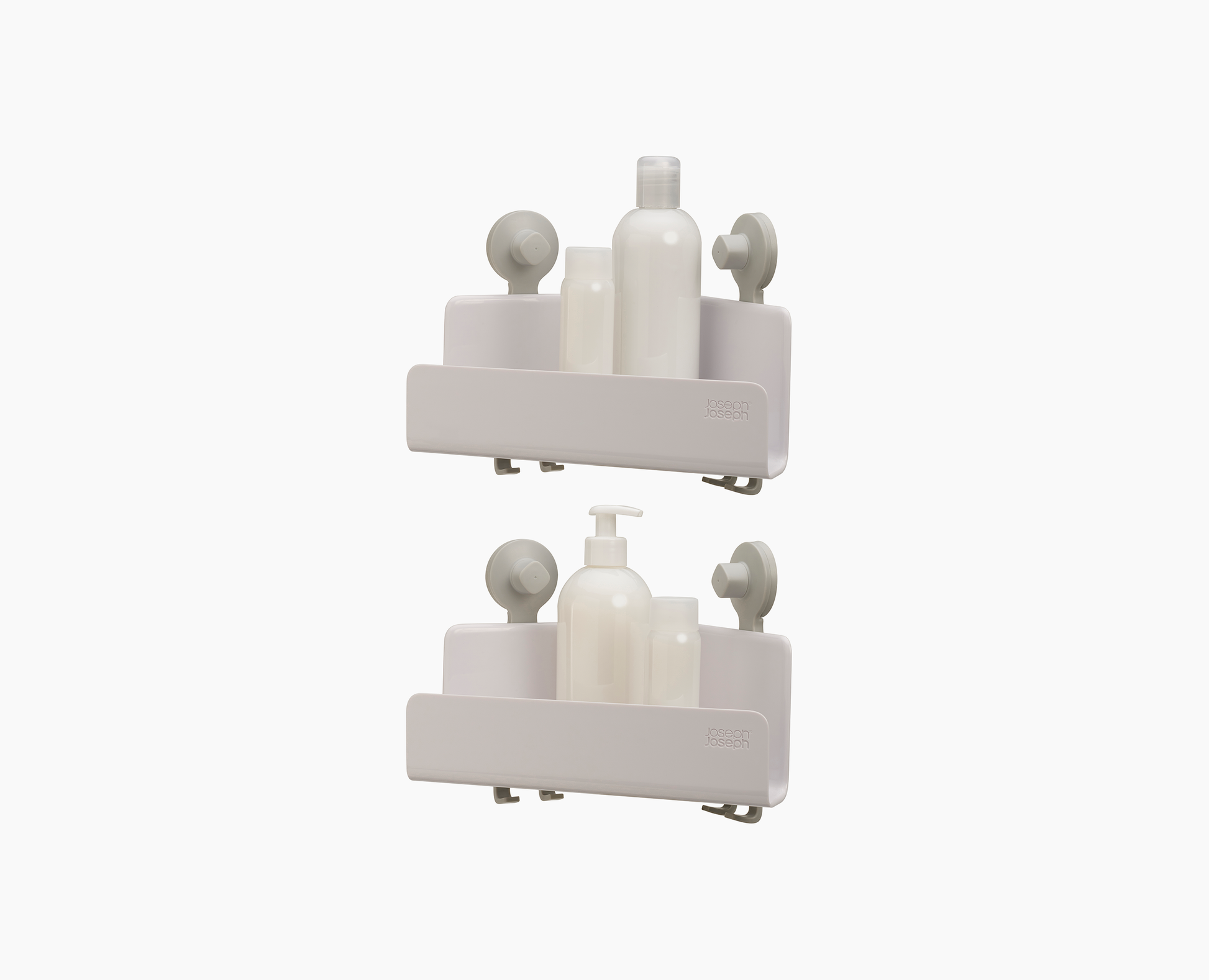 [hidden] EasyStore™ 2-piece Corner Shower Shelf Set - 70550 - Image 1