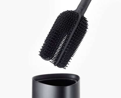 [half-width] Flex™ 360 Matt Black Toilet Brush Starter Set