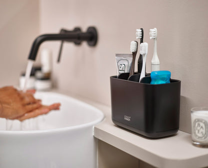 [half-width] Matt Black Bathroom Set