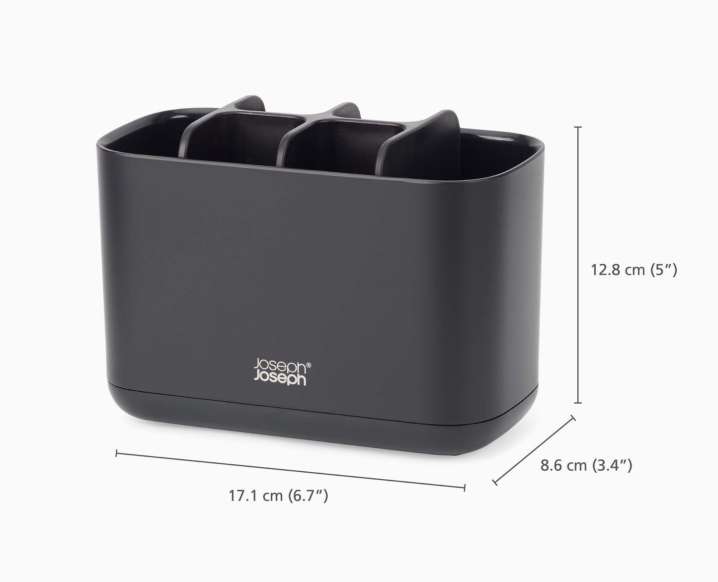 [half-width] EasyStore™ Large Matt Toothbrush Holder - 70599 - DIMS