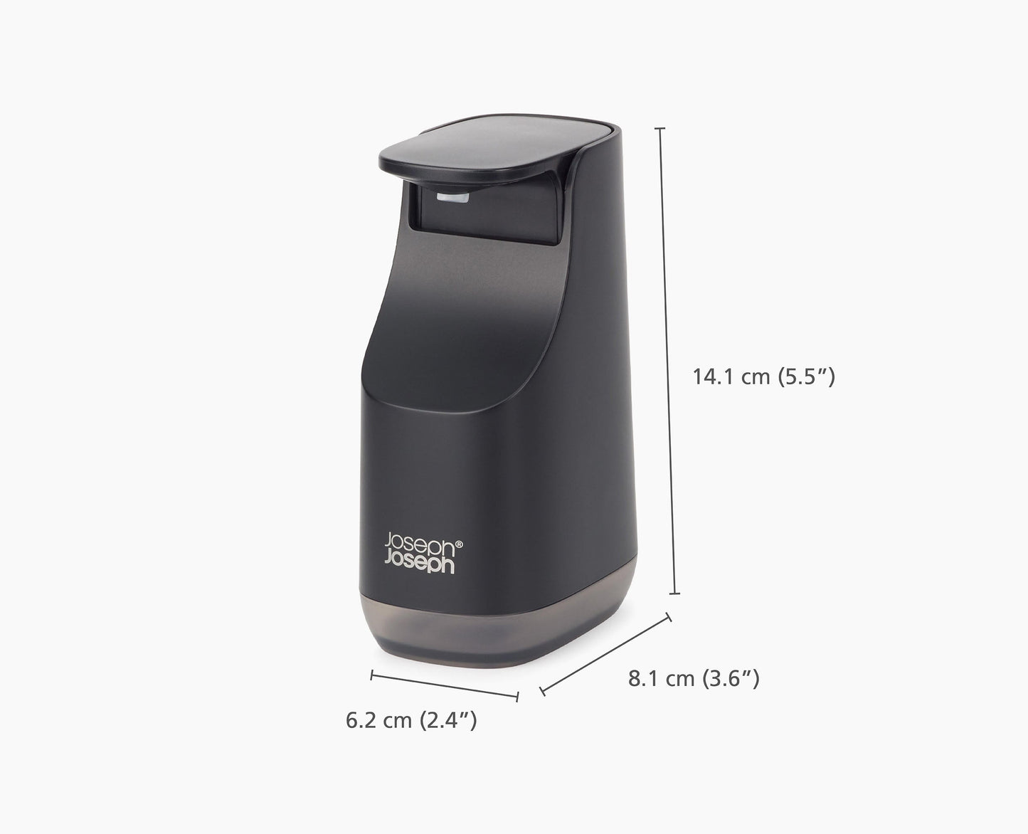 [half-width] Slim™ Compact Matt Soap Pump - 70602 - DIMS