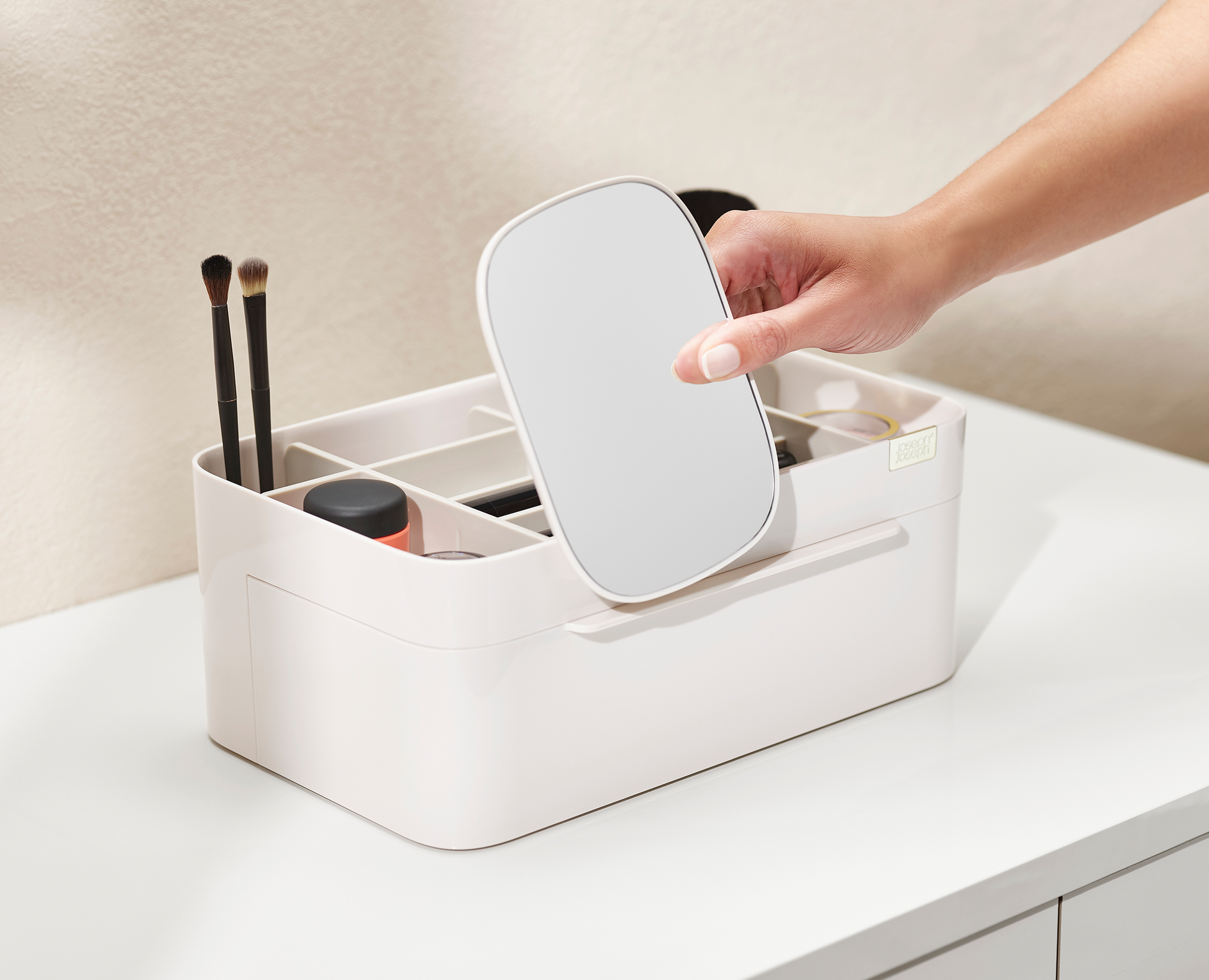 [half-width] Viva Large Cosmetic Organiser with Removable Mirror - 75005 - Image 5