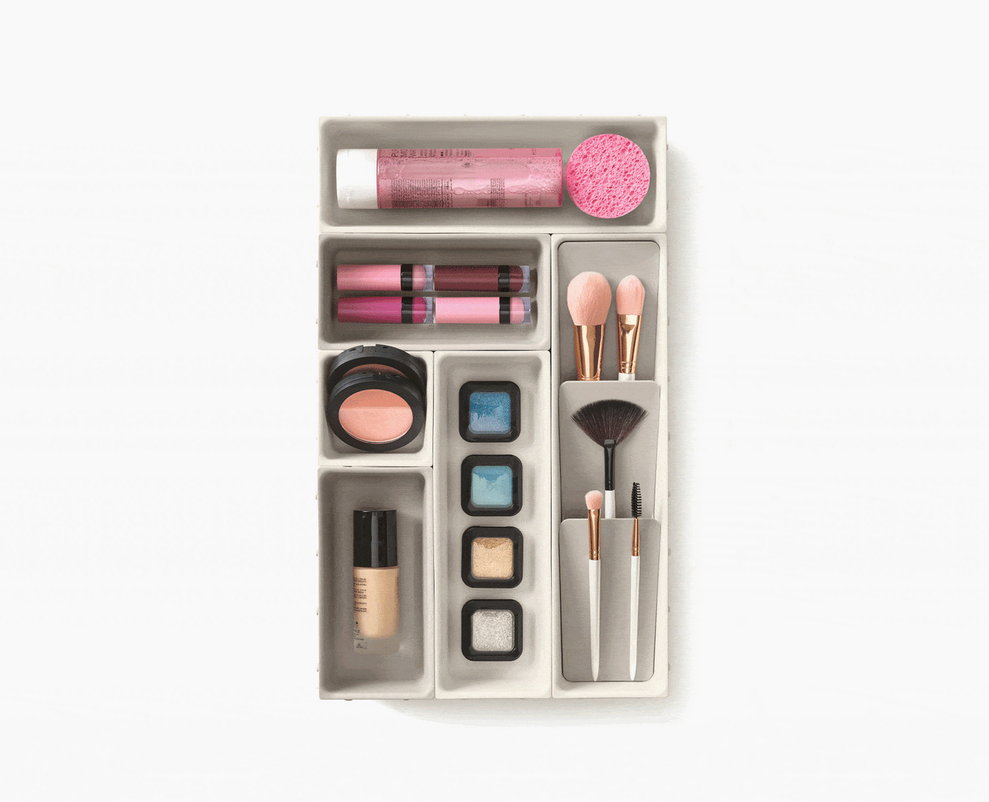 [half-width] Viva 7-piece Makeup Drawer Organiser Set - 75009 - Image 4