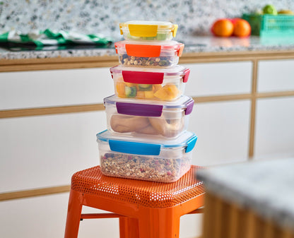 [half-width] Nest™ Lock 10-piece Multicolor Container Set - Image 4