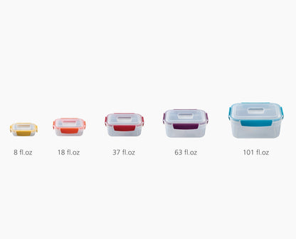 [half-width] Nest™ Lock 10-piece Multicolor Container Set - Image 6