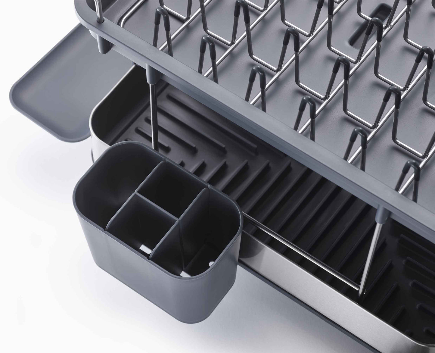 [half-width] Excel™ Steel 2-Tier Dish Rack - 851647 - Image 6