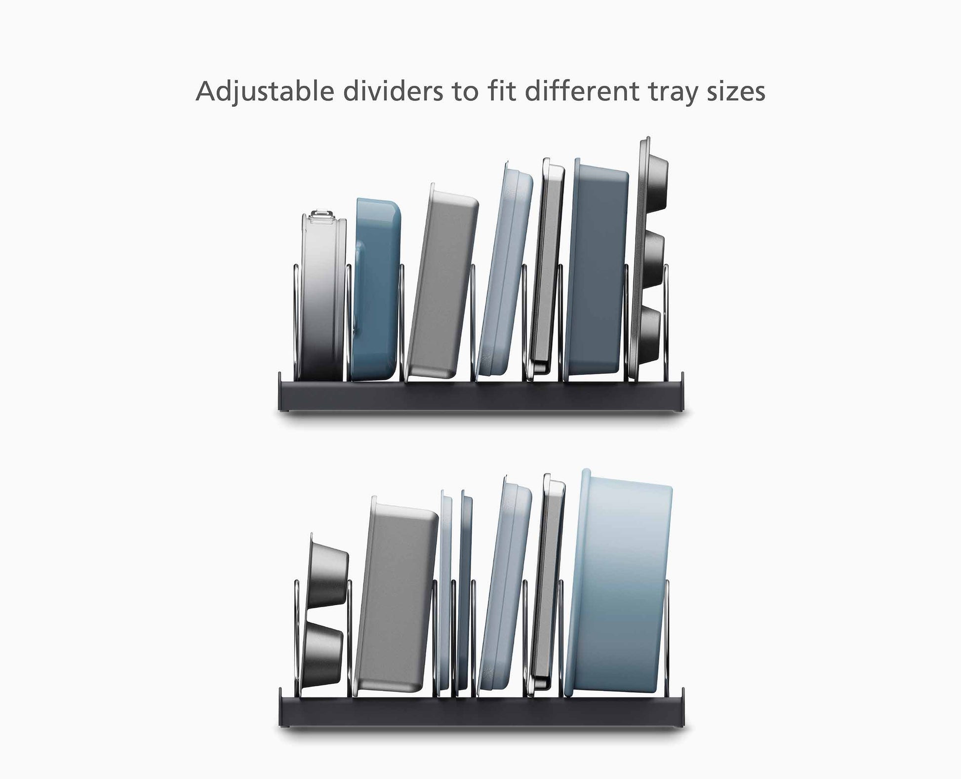 [half-width] DrawerStore™ Baking Tray Organiser - 851689 - INFO