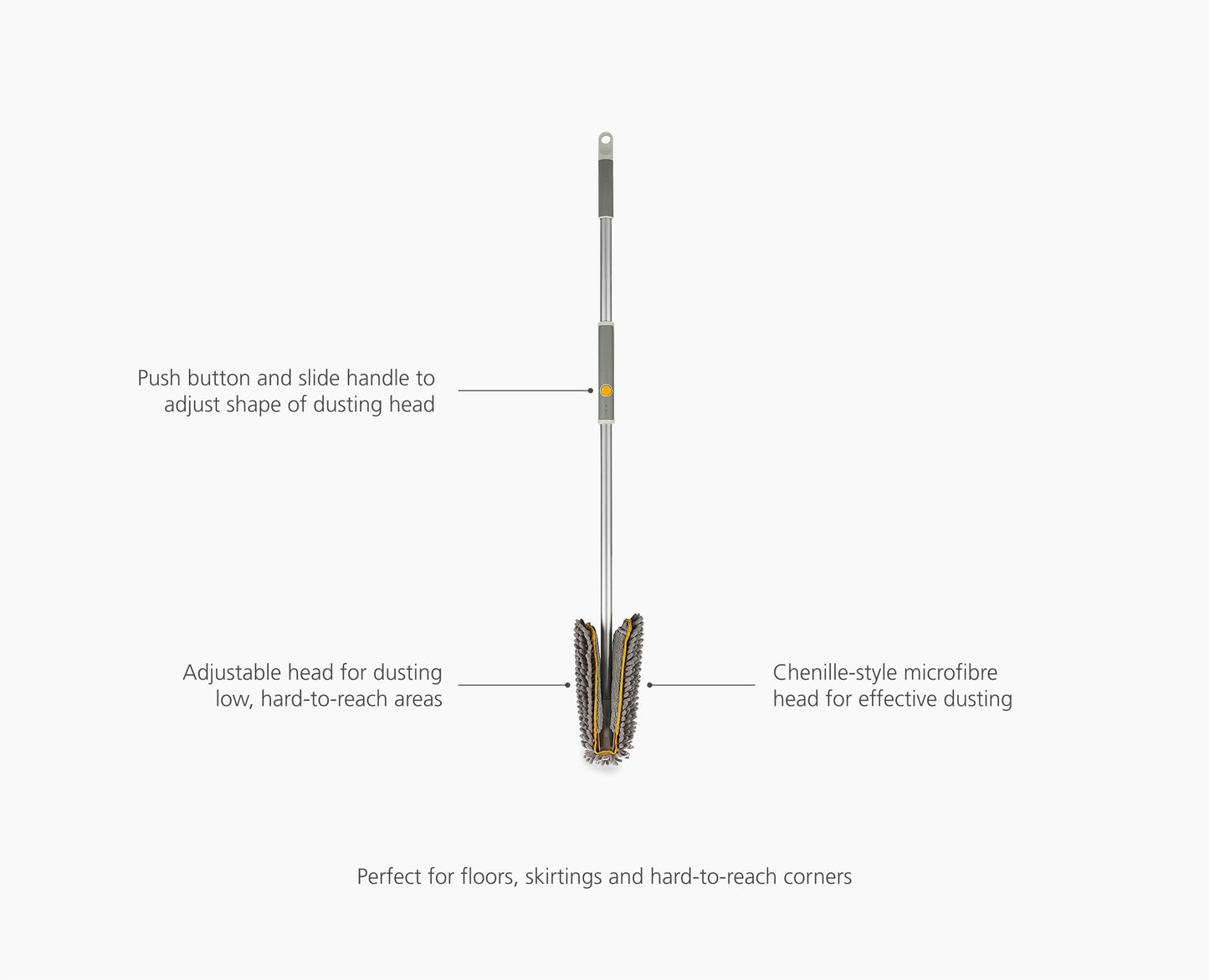 CleanTech™ Adjustable Floor Duster