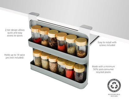 CupboardStore™ Large Under-Shelf Spice Rack