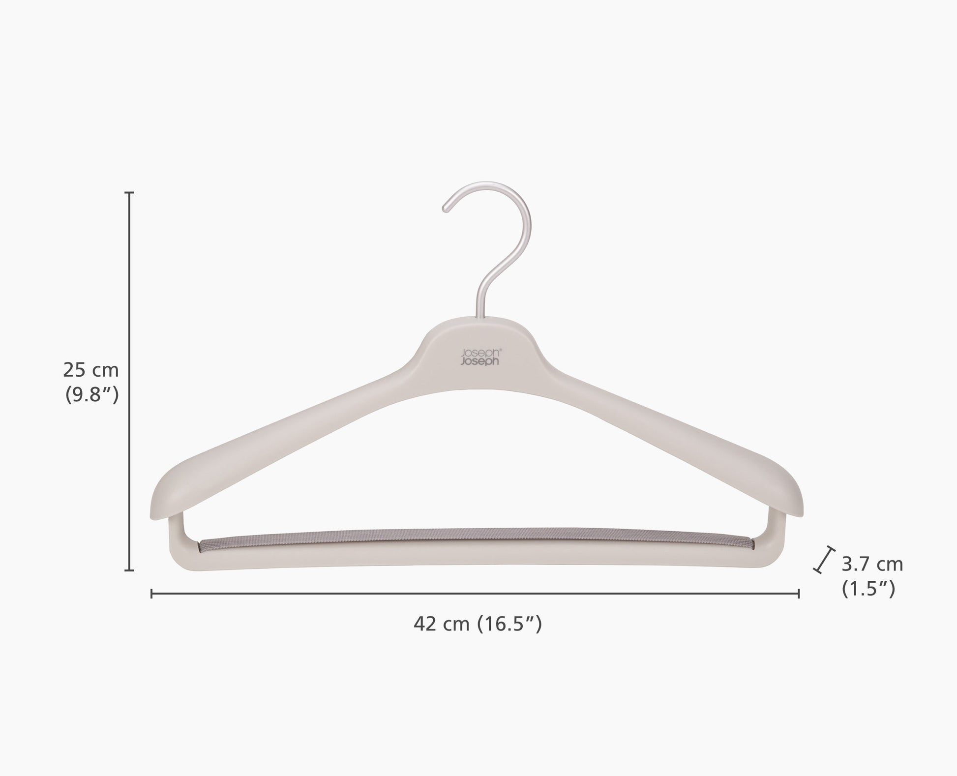 [half-width] Orderly™ Set of 2 Ecru Suit & Coat Hangers - 55017 - Image 5