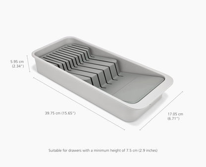 [half-width] 2-piece DrawerStore™ Cutlery & Knife Organiser Set