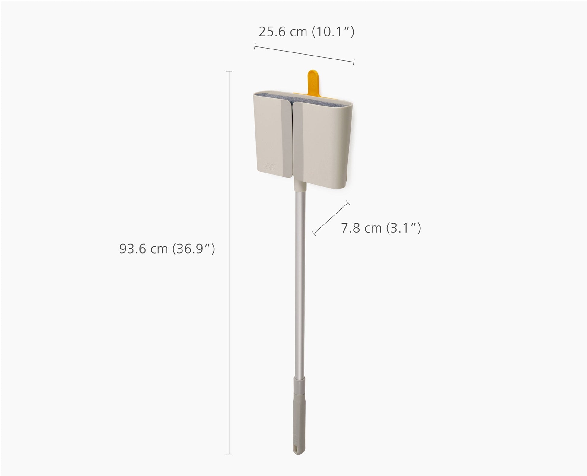 [half-width] CleanTech™ Wall-mounted Broom, Dustpan & Brush Set