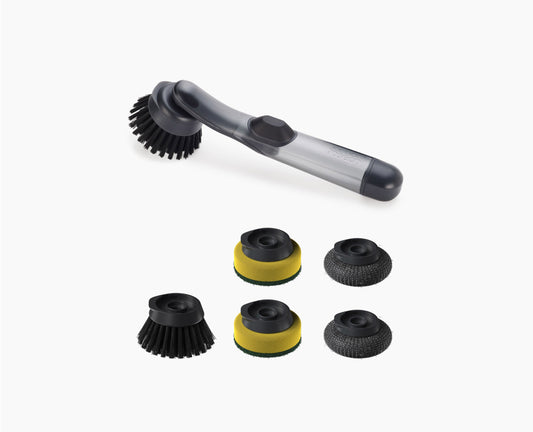 [hidden] SinkTech™ Soap Dispensing Washing-Up Brush with Replacement Head & Extra Heads